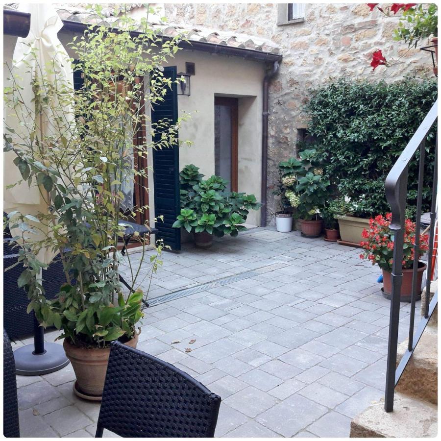 La Corte Antica Pienza Exteriör bild