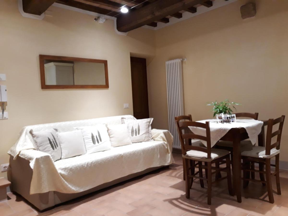 La Corte Antica Pienza Exteriör bild