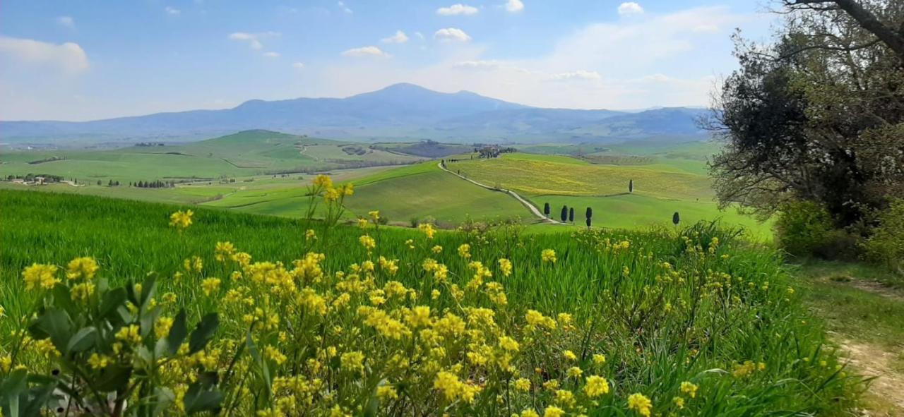 La Corte Antica Pienza Exteriör bild