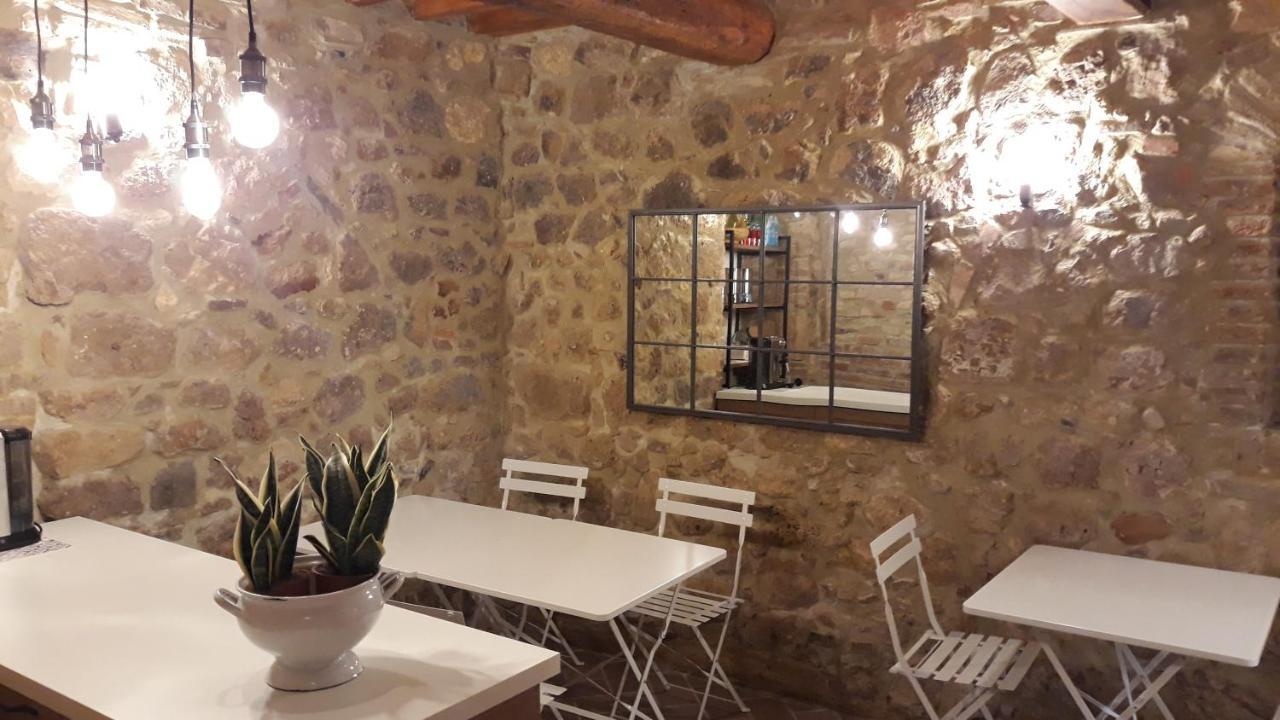 La Corte Antica Pienza Exteriör bild