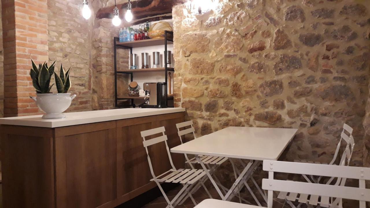 La Corte Antica Pienza Exteriör bild