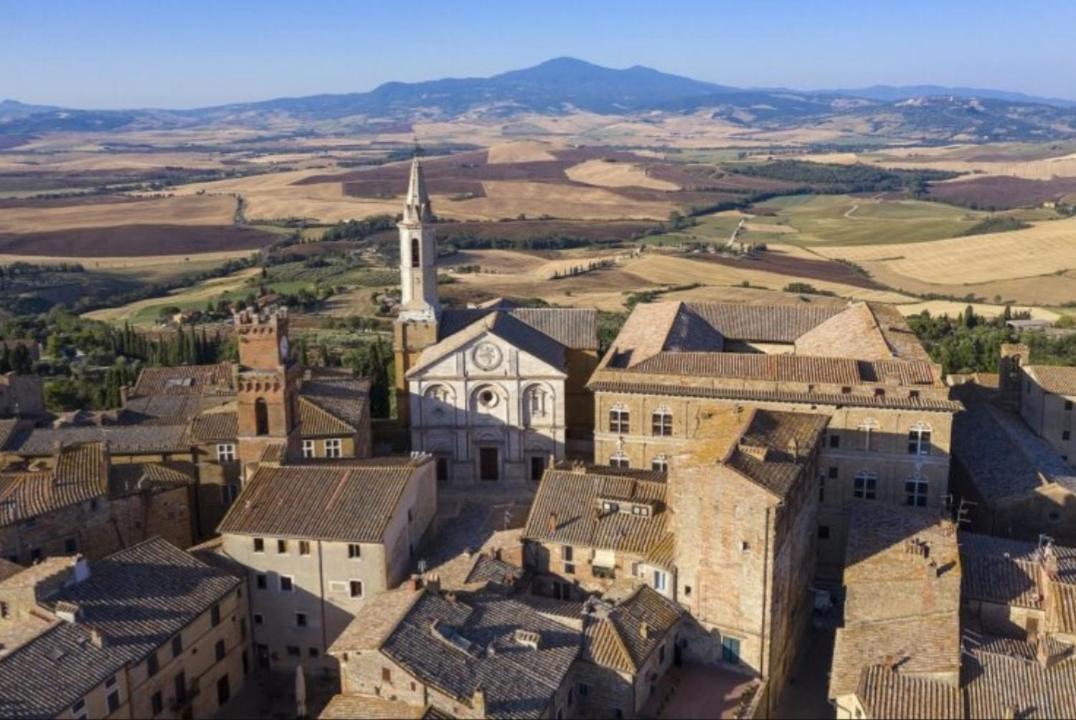 La Corte Antica Pienza Exteriör bild