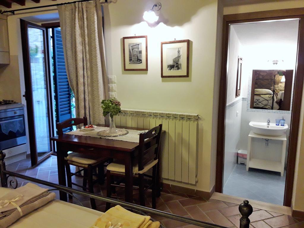 La Corte Antica Pienza Exteriör bild