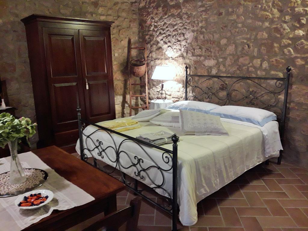 La Corte Antica Pienza Exteriör bild