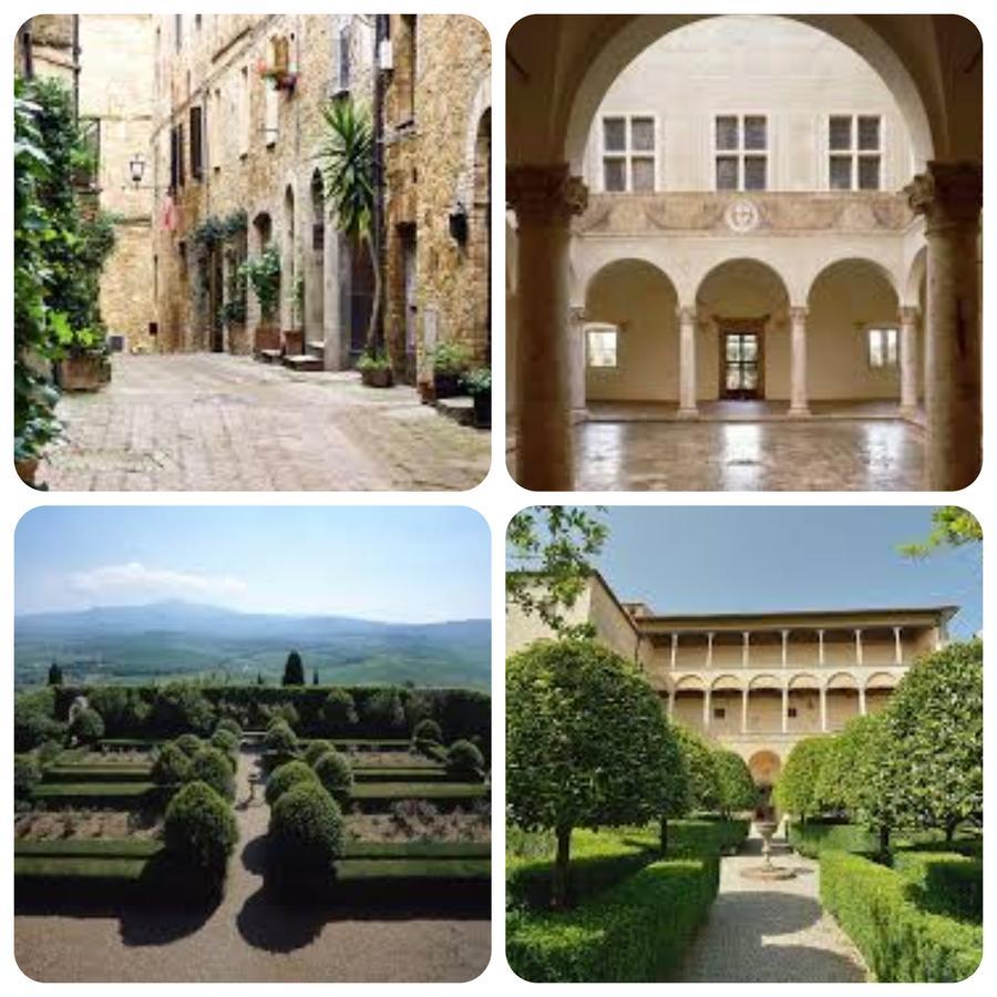 La Corte Antica Pienza Exteriör bild
